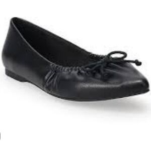 LC Lauren Conrad Norita Black Women's Ballet Flats